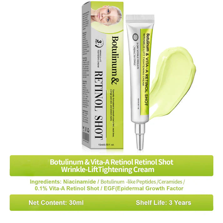 🧠👨‍⚕️Made and shipped from the USA 💫LUMIVO® moringa & Vita-A Retinol Shot Wrinkle-Lift Tightening cream -Last Day Promotion 70% OFF