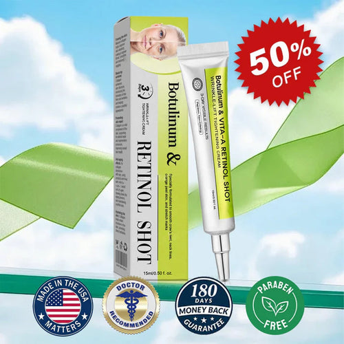 🧠👨‍⚕️Made and shipped from the USA 💫LUMIVO® moringa & Vita-A Retinol Shot Wrinkle-Lift Tightening cream -Last Day Promotion 70% OFF