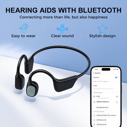 🌎Ends Today: 83% OFF!⏰👂Revitalize your ears again💖 💥 LIMITED TIME OFFER!🔥Advanced Bone Conduction Smart Hearing Aid