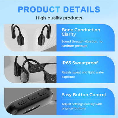 Ends Today: 83% OFF!⏰👂Revitalize your ears again💖 💥 LIMITED TIME OFFER!🔥Advanced Bone Conduction Smart Hearing Headphones