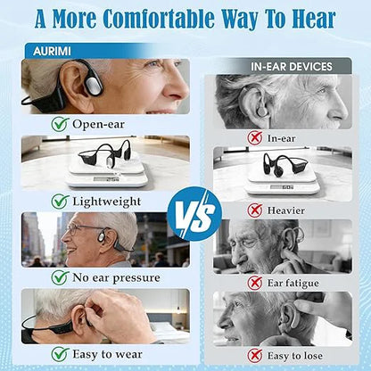 Ends Today: 83% OFF!⏰👂Revitalize your ears again💖 💥 LIMITED TIME OFFER!🔥Advanced Bone Conduction Smart Hearing Headphones